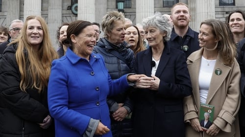 Catherine Connolly had the support of left-wing political parties in the Presidential Election