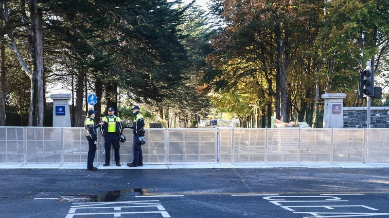 The atmosphere among the residents in the Citywest accommodation centre is calm but tense