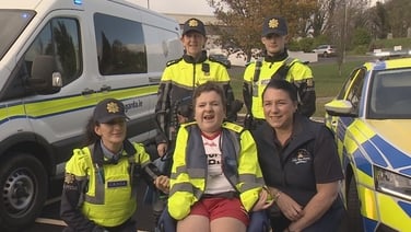 Donegal student becomes honorary garda