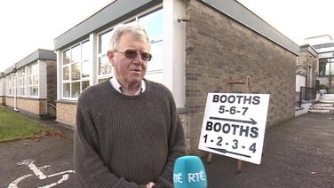 Voters in Sligo speak to RTÉ News after casting their votes