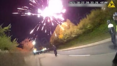 New bodycam footage of Sagart unrest released by gardaí