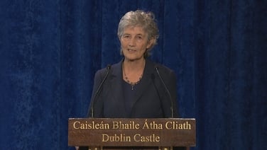 Catherine Connolly delivers election victory speech