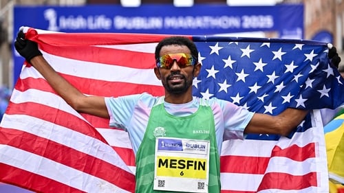 Daniel Mesfin won the Dublin Marathon