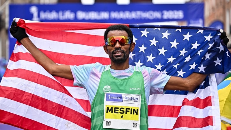 Daniel Mesfin won the Dublin Marathon