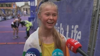 First Irish woman to complete marathon says she told herself to 'keep pushing'