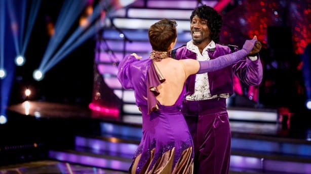 Jimmy Floyd Hasselbaink on Strictly Come Dancing