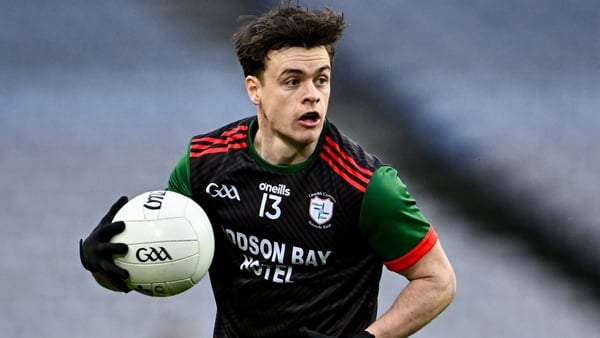 21 January 2024; Ben O'Carroll of St Brigid's during the AIB GAA Football All-Ireland Senior Club Championship Final match between Glen of Derry and St Brigid's of Roscommon at Croke Park in Dublin. Photo by Piaras Ó Mídheach/Sportsfile