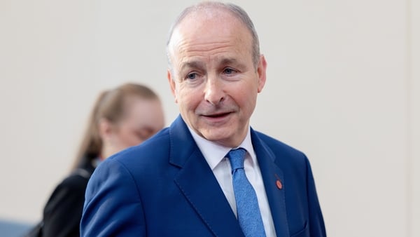 Micheal Martin arrives at the European Political Community summit in Copenhagen, Denmark Micheal Martin arrives at the European Political Community summit in Copenhagen, Denmark