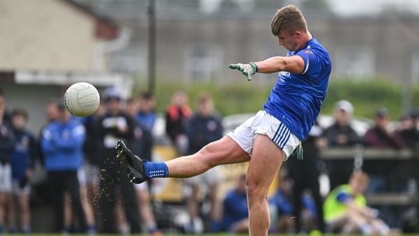 25 August 2024; Harry Plunkett of Tullamore during the Offaly Senior Club Football Championship Group 1 Round 3 match between Rhode and Tullamore at Daingean GAA Club in Offaly. Photo by Brendan Moran/Sportsfile