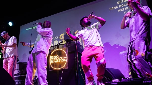God Knows performing at the Kino during the Guinness Cork Jazz Festival