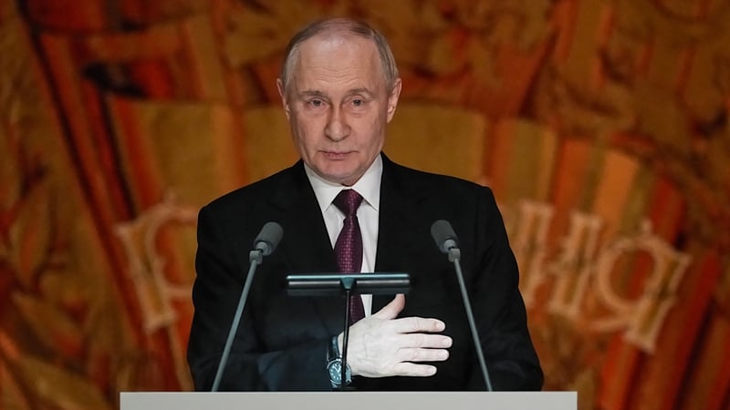 Vladimir Putin claimed that Ukraine's independence had cost Russia part of its territories
