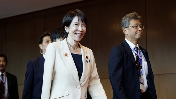 Sanae Takaichi, Japan's prime minister,