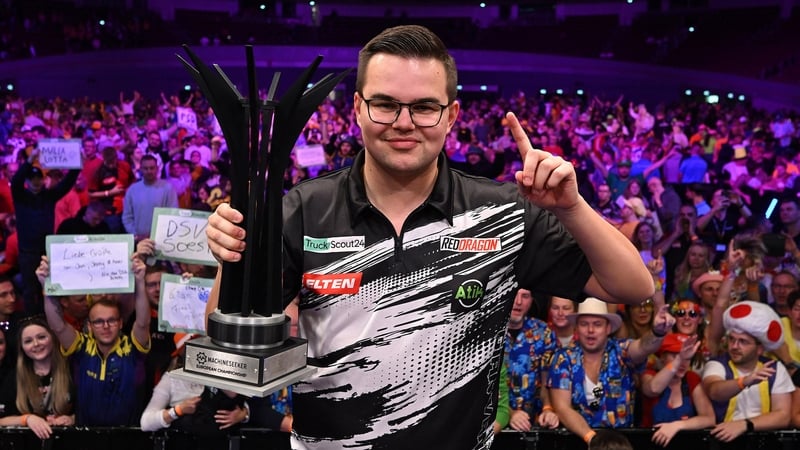 Gian van Veen won his first major event