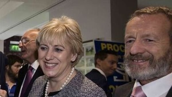 Heather Humphreys and Sean Kelly together in 2017