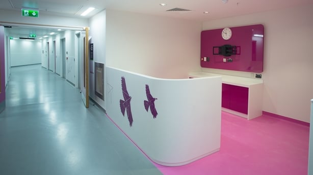 Image of desk at new hospital