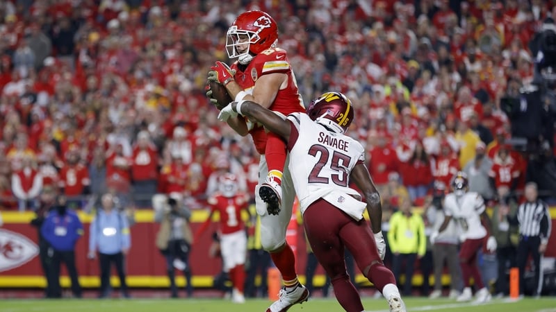 Kansas City Chiefs overcame the Washington Commanders to go 5-3