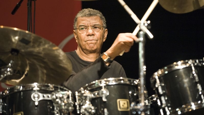 Jack DeJohnette performs on stage at The Everyman Theatre at the Budvar Cheltenham Jazz Festival on 3 May 2009 in Cheltenham, England