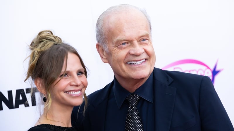 Kayte Walsh and Kelsey Grammer (pictured in Los Angeles in February 2024) have four children together
