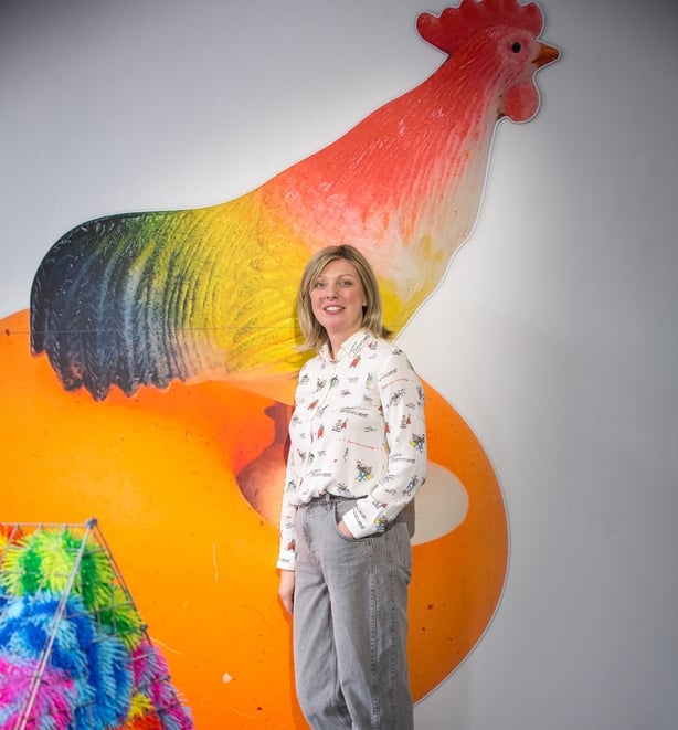 Cork-based artist Jane Hayes,