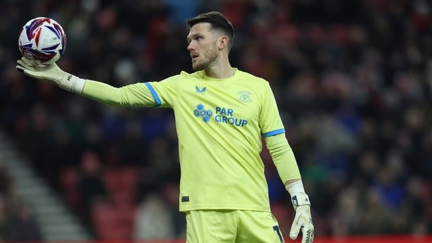 Freddie Woodman of Preston North End is seen in action during the Sky Bet Championship match between Sunderland and Preston North End at the Stadium Of Light in Sunderland, England, on March 11, 2025. (Photo by MI News/NurPhoto via Getty Images)