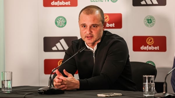GLASGOW, SCOTLAND - OCTOBER 28: Celtic Interim Coach Shaun Maloney during a press conference at Celtic Park, on October 28, 2025, in Glasgow, Scotland. (Photo by Craig Williamson/SNS Group via Getty Images)