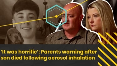 Prime Time: Parents issue warning after son dies following aerosol inhalation
