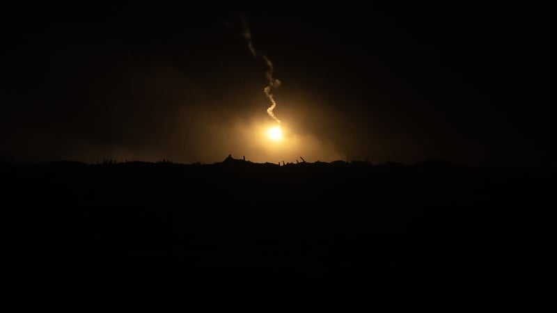 The Israeli army has hit northern Gaza with missile strikes