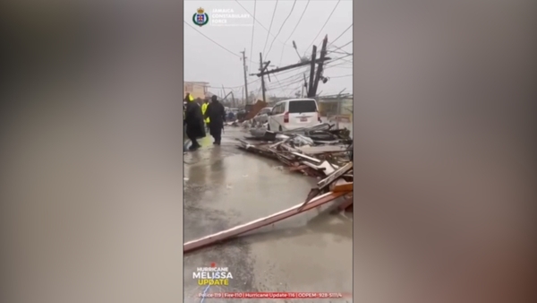 Hurricane Melissa devastates homes and buildings in Jamaica