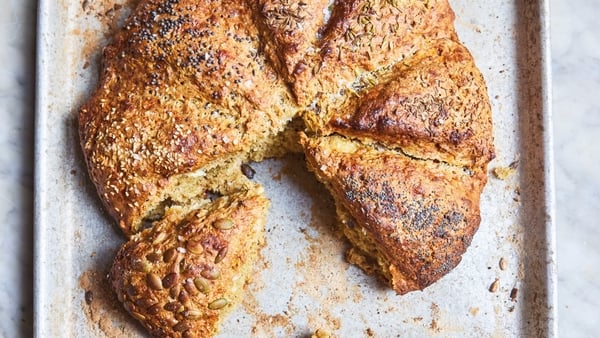 Clodagh McKenna’s seeded cheddar sunflower bread