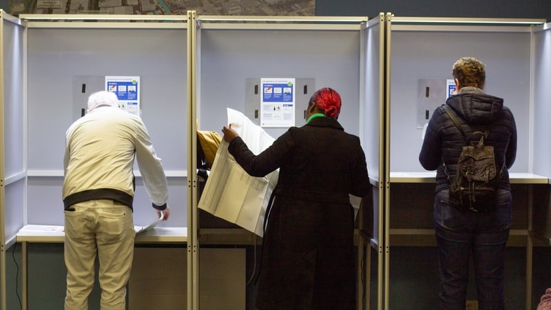 Voters cast their ballots in Rotterdam, Netherlands