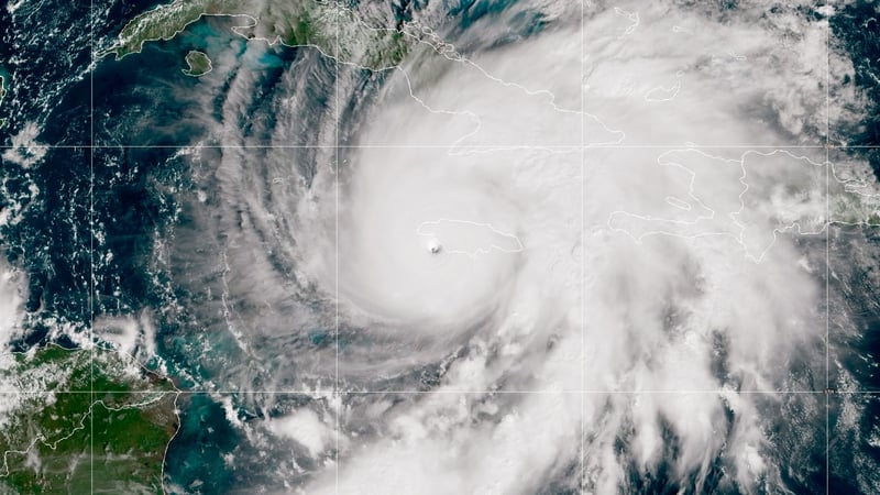 Hurricane Melissa churns through the Caribbean this week. Image: US National Oceanic and Atmospheric Administration