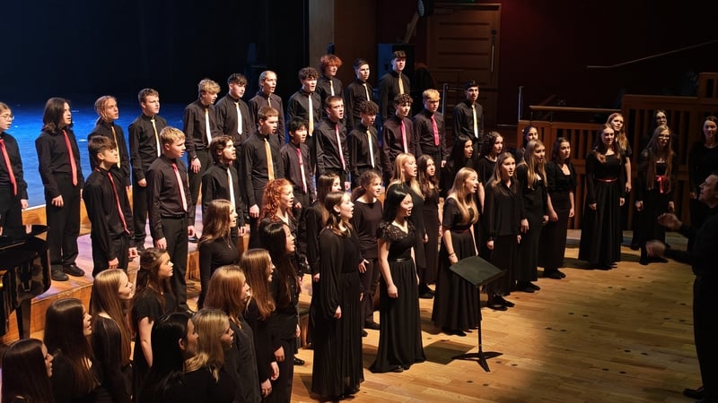 Cór Linn won first place at the Derry International Choir Festival