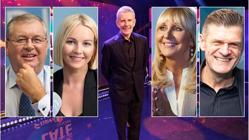 RTÉ's highest-paid presenters (l-r): Joe Duffy, Claire Byrne, Patrick Kielty, Miriam O'Callaghan, and Brendan O'Connor