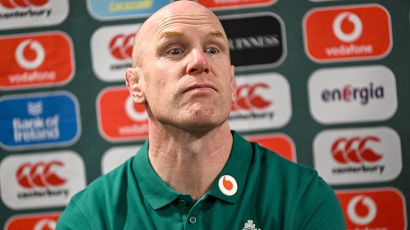 Paul O'Connell was interim head coach for Ireland in the summer