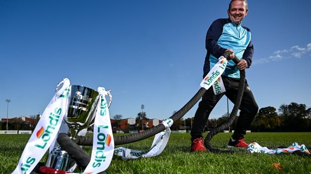 29 October 2025; Ireland�s Fittest Family Coach Davy Fitzgerald pictured as Londis launch their 7th year as lead sponsor of Ireland�s Fittest Family at the Old Belvedere Rugby Club in Dublin. Season 13 of the show returns to RT� One this Sunday, November 2nd. Photo by David Fitzgerald/Sportsfile