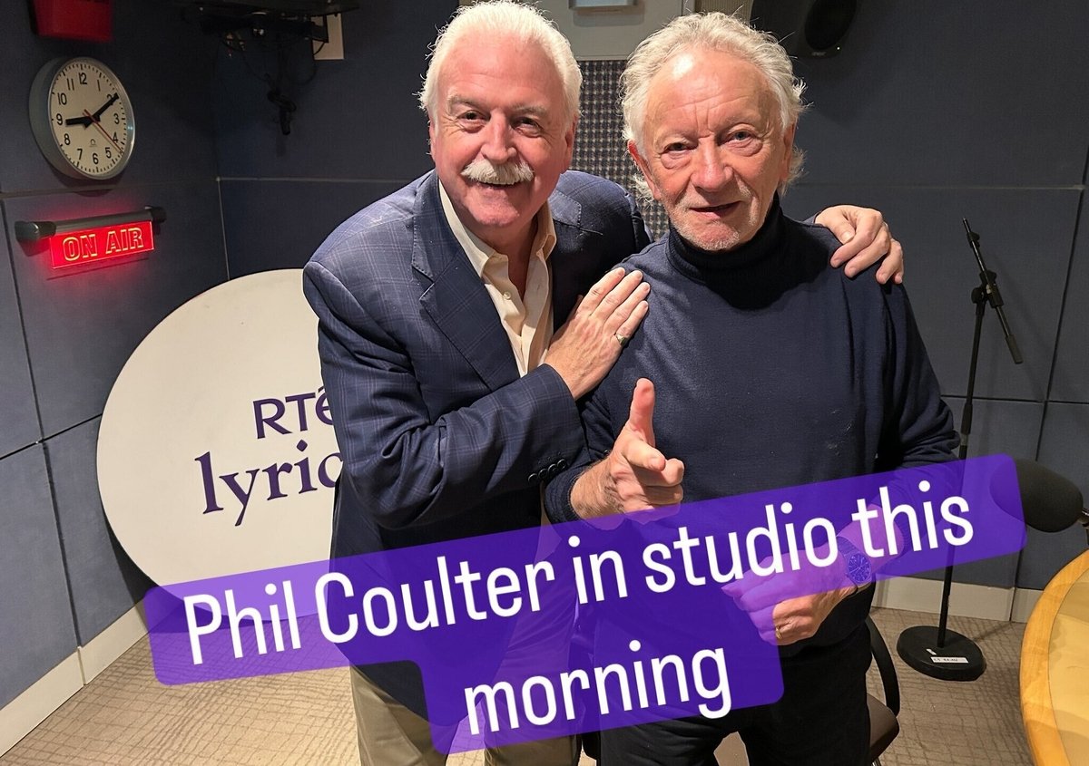 Phil Coulter is in with Marty.
