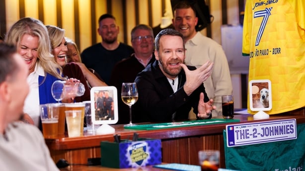 Neil Delamere has a laugh at the bar