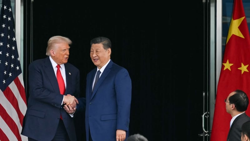 Donald Trump described his meeting with Xi Jinping as 'very successful'