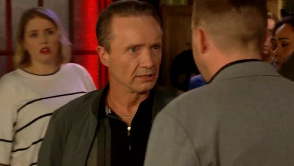 Anto and Mondo square up to each other Anto and Mondo square up to each other