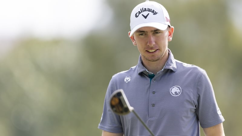 Tom McKibbin had the lowest round of his career