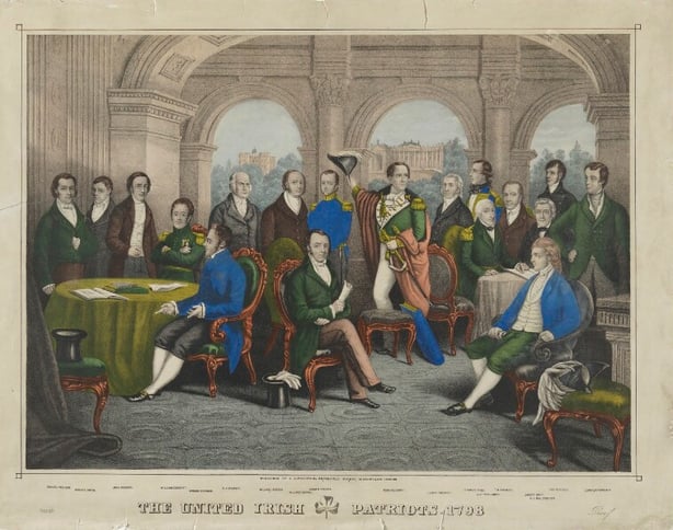 The United Irish Patriots of 1798 by Selig Lipschitz