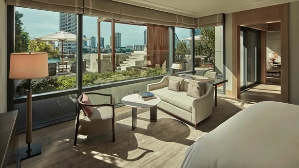 A room at the Capella Bangkok