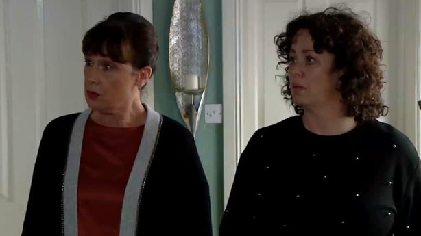 Ger and Sharon ask Hayley what she plans to do