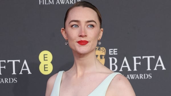 Saoirse Ronan attends the 2025 EE BAFTA Film Awards at The Royal Festival Hall on 16 February, 2025 in London