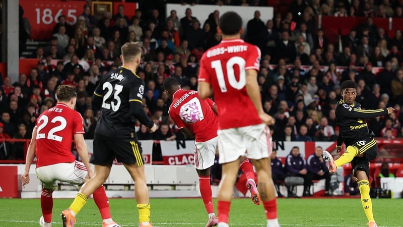 Amad Diallo's screamer made it 2-2