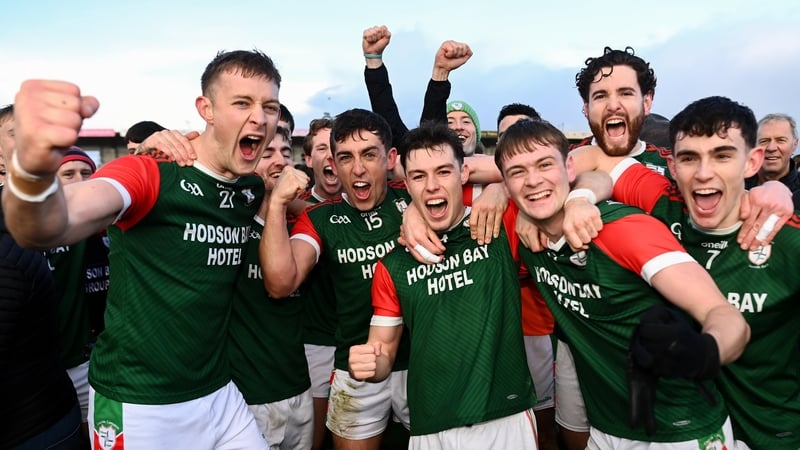 St Brigid's players celebrate another county success