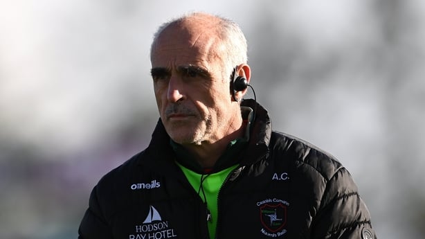1 November 2025; St Brigid's manager Anthony Cunningham before the Roscommon County Senior Club Football Championship Final Replay between St Brigid's and Pádraig Pearses at King & Moffatt Dr Hyde Park in Roscommon. Photo by Tom Beary/Sportsfile