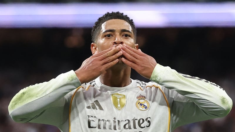 Jude Bellingham netted for the third successive game