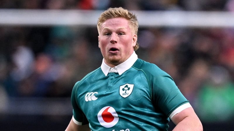 Paddy McCarthy earned his first Ireland cap