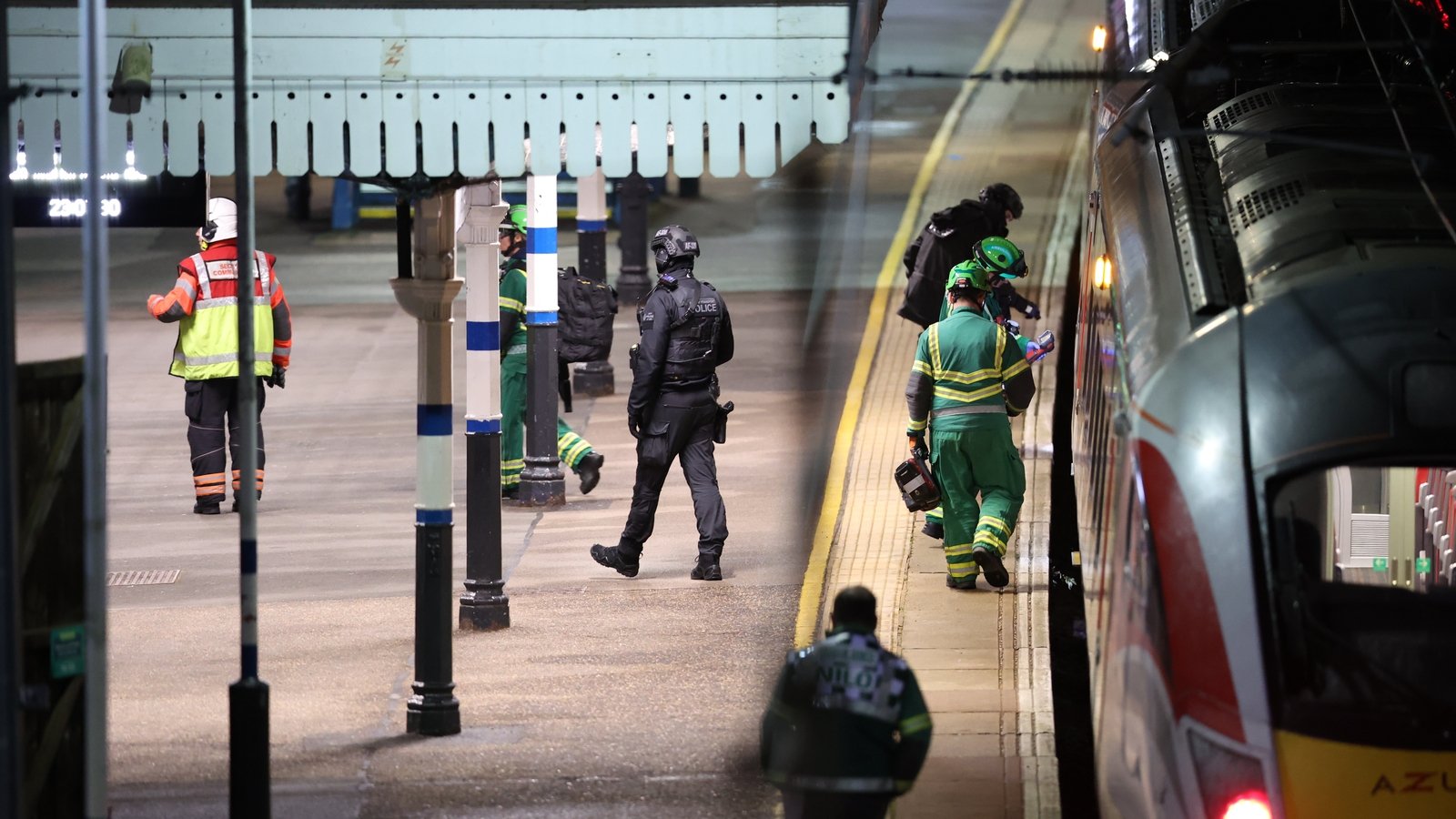 UK terror police probe train stabbing after ten injured